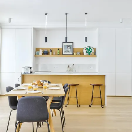 Appartamento Stylish 2br In Private Mansion At Rue De Passy Parigi