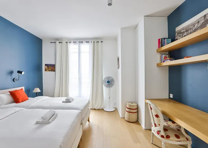 Stylish 2br In Private Mansion At Rue De Passy